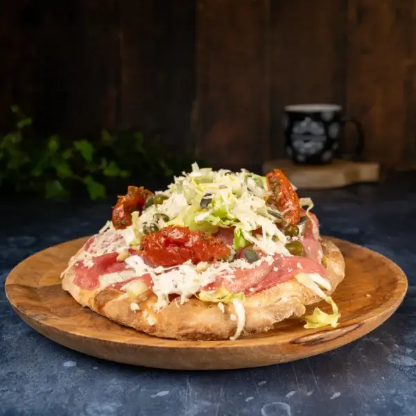 flatbread carpaccio